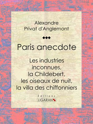 cover image of Paris anecdote